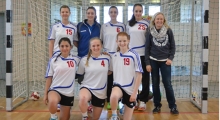 Erfolgreiche Handball-Mädchen